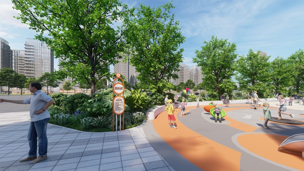 Foshan Yueran Plaza · Children's Non-Powered Playground Equipment
