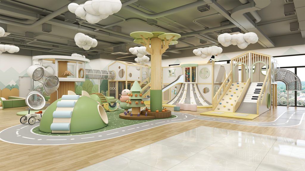 Play Cafe Equipment in Chicago, USA 1