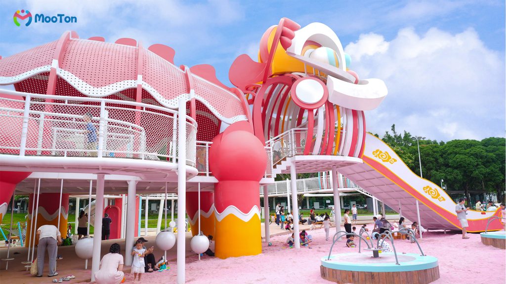 MooTon Custom Play Equipment|Lion-dance Theme Park